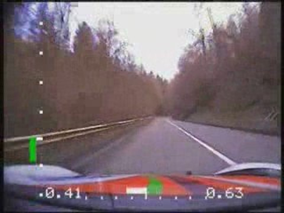 Francis Lejeune (Porshe GT3) Rallye des Ardennes 2009 ES12