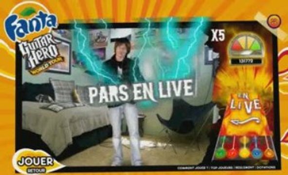 Fanta Guitar Hero Wolrd Tour 155 693 points Niveau Diffic...