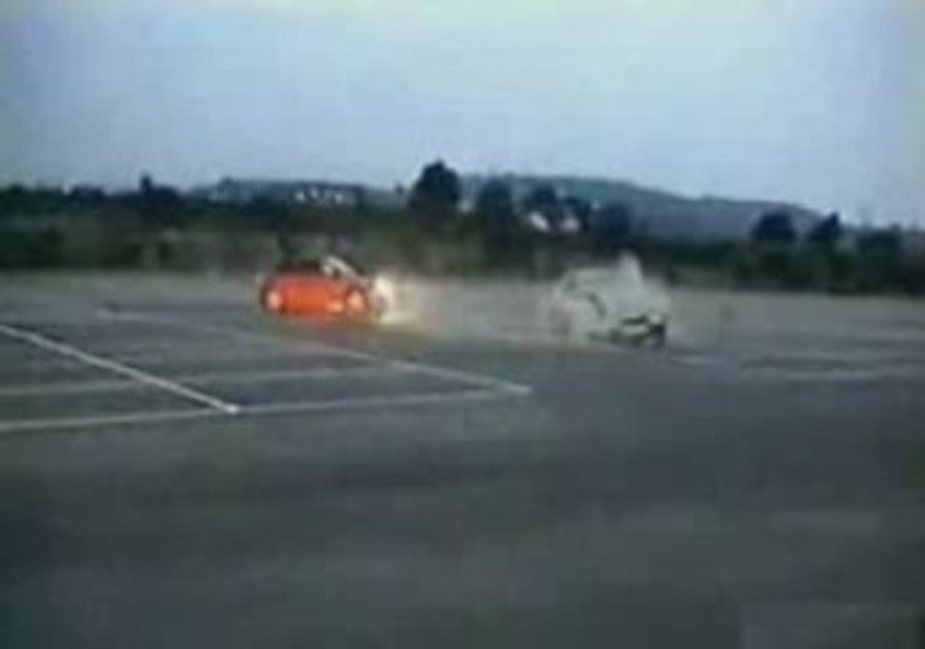 Collision entre deux voitures