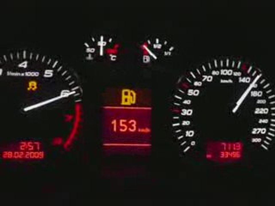 audi s3 8p tfsi 0/200 km/h