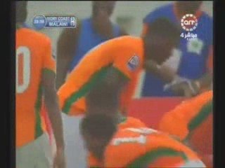 Côte d'ivoire contre Malawi Resume 29 Mars 2009 Résumé