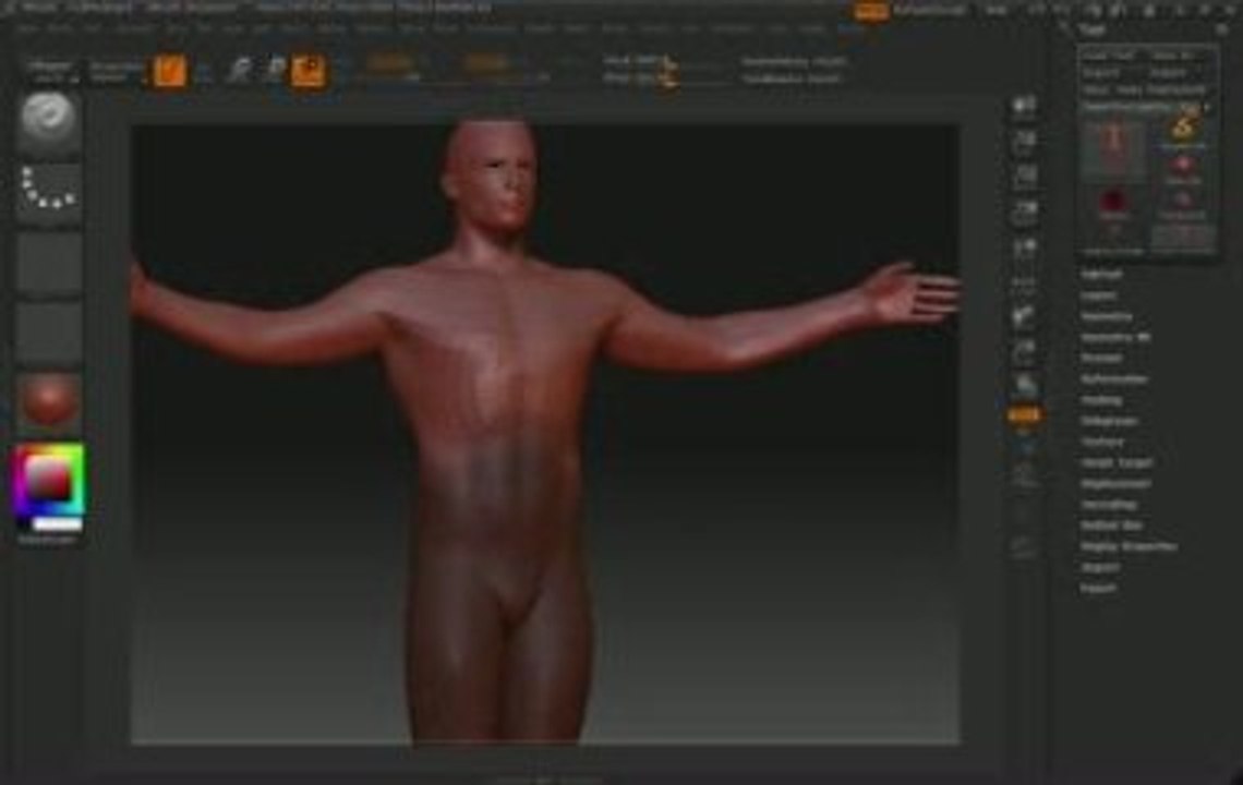 Topological Masking ZBrush Tutorials ZClassroom.com