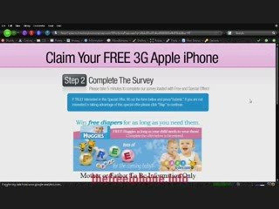 Free Apple Iphone -- No CC needed
