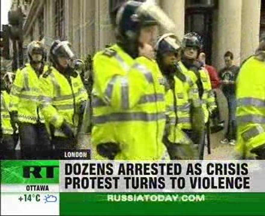 Protests hit London during G20 summit