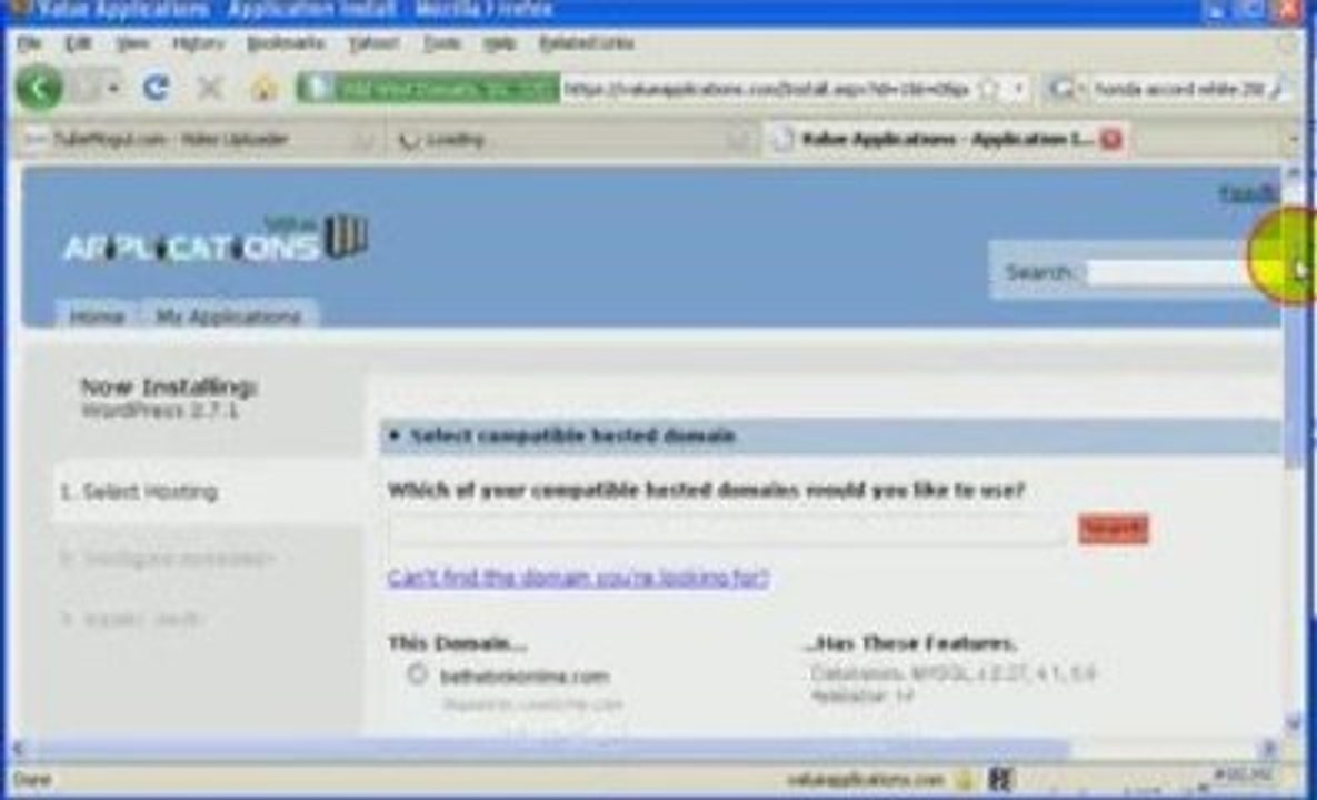 Set up a wordpress blog part 2 on merge domains Peter Cel...