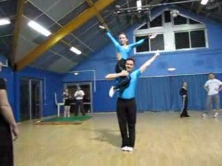 Entraînement Bondoufle - passage d'Alex&Laurent