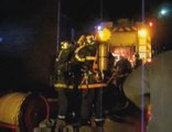 Un incendie ravage la ferme d'Eric Malaquin à Clary