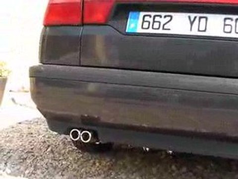 alfa 155 v6 turbo Sortie echappement double
