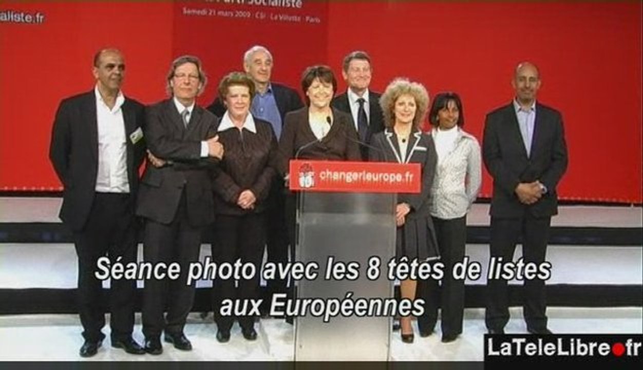 PS : TÊTES DE LISTES EUROPÉENNES...ET PRÉSIDENTIELLES