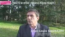 La crise économique en Rhône-Alpes - Jean-Louis GAGNAIRE