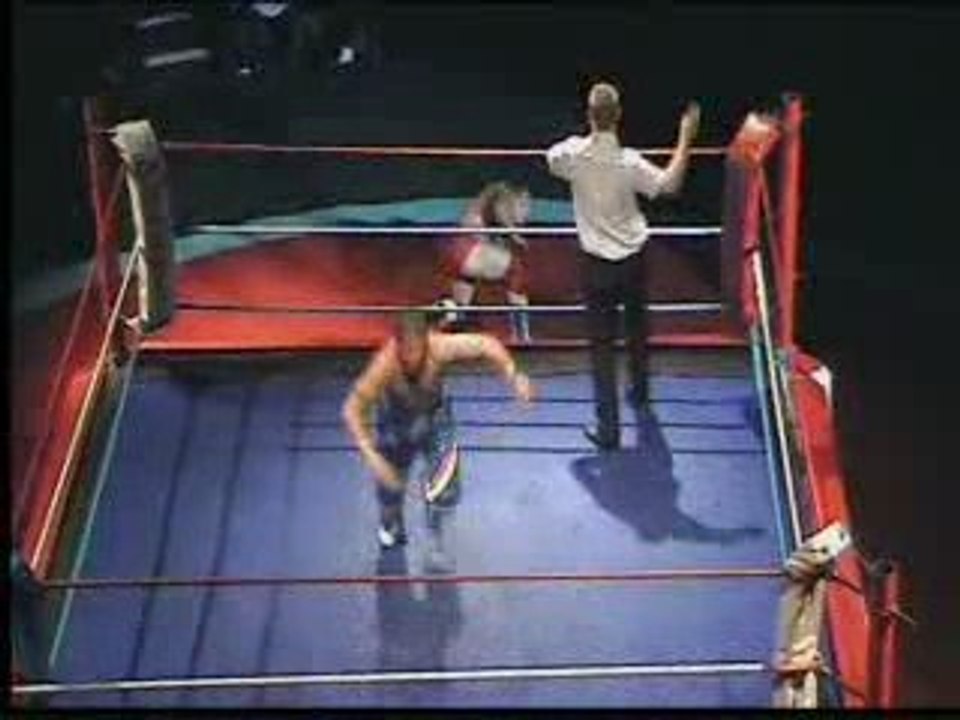 Deano hits Suicide dive