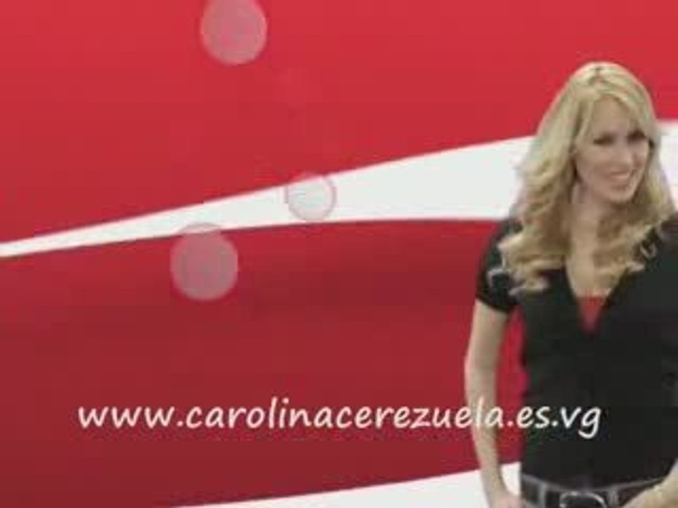 Carolina Cerezuela  Anuncio CocaCola.