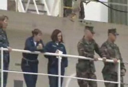 USNS Comfort departs Norfolk for Continuing Promise 2009