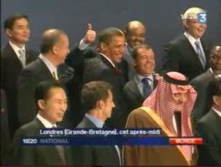 G 20 Londres jeudi 02 Avril 2009 !