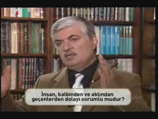 Akıldan geçenden sorumlu muyuz