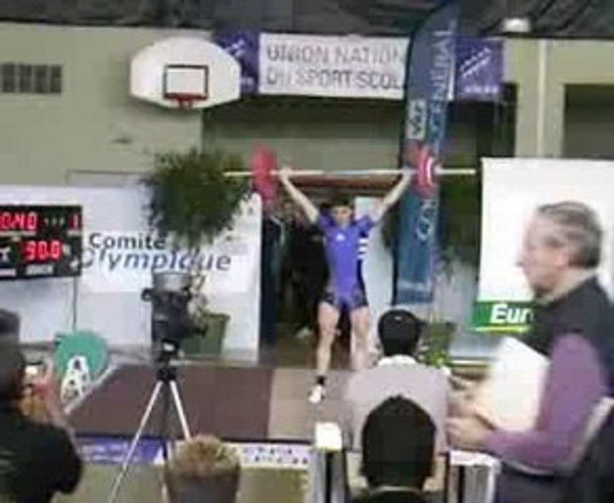 halterophilie : CHAMPIONNAT DE FRANCE UNSS A TO...