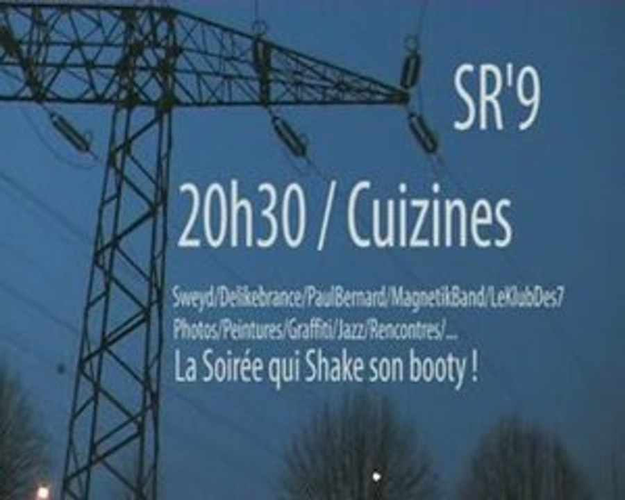 Réplik, le briefing : SR'9 ; La soirée qui shake son booty !
