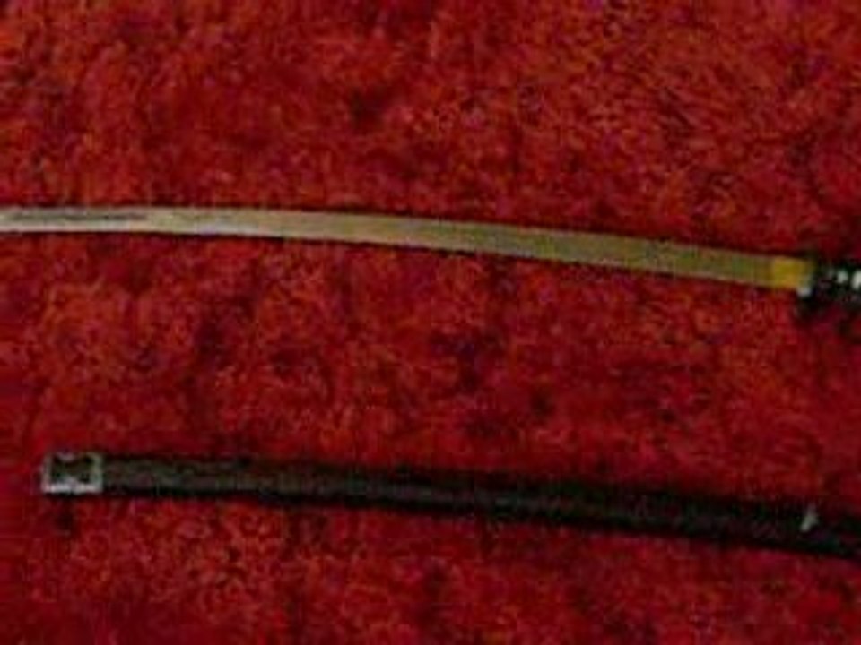 My Japanese Katana Sword and Practice Sword