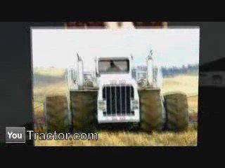 Gargantuan tractors operating