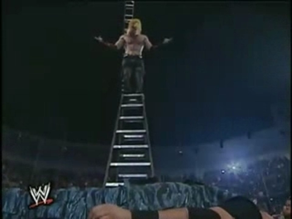 Jeff Hardy Swanton Bomb a Wrestlemania 16