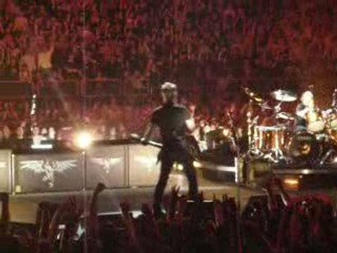 METALLICA Fight Fire With Fire à Bercy jeudi 2 avril 2009