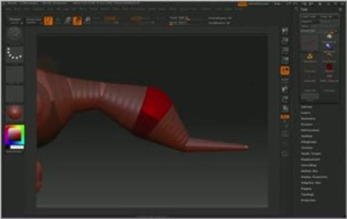 ZSpheres Chapter 2 Move Rotate & Scale ZBrush Tutorials ZCla video