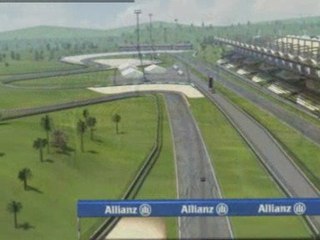 Preview of the Sepang circuit in Malaysia