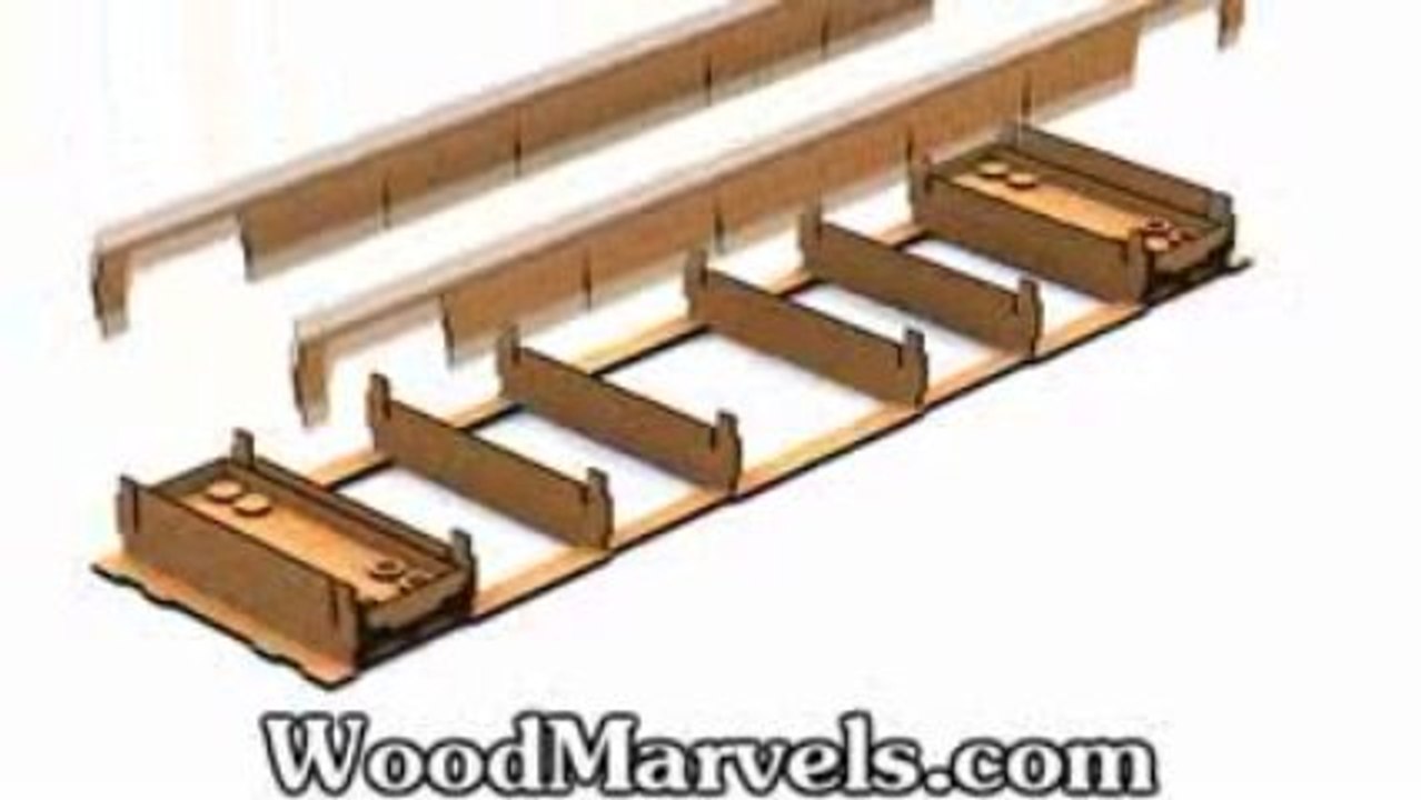 Build your own wooden Shuffleboard Game (HD)!