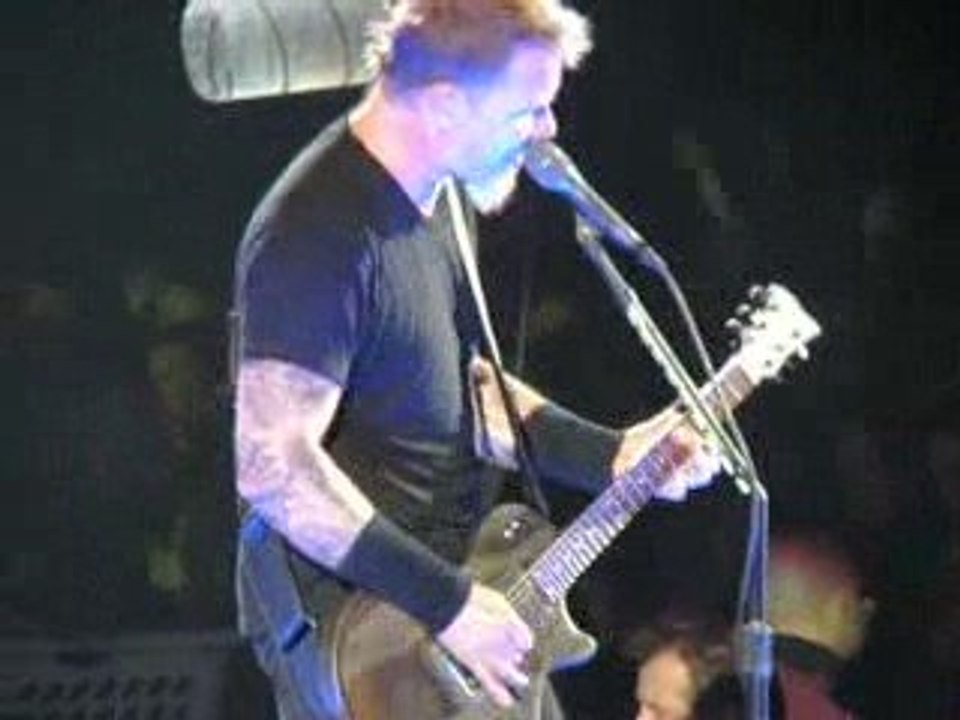 Metallica à Bercy Paris France 1/04/2009