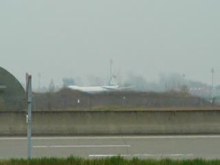 Arrivée d'Air Force One à Strasbourg