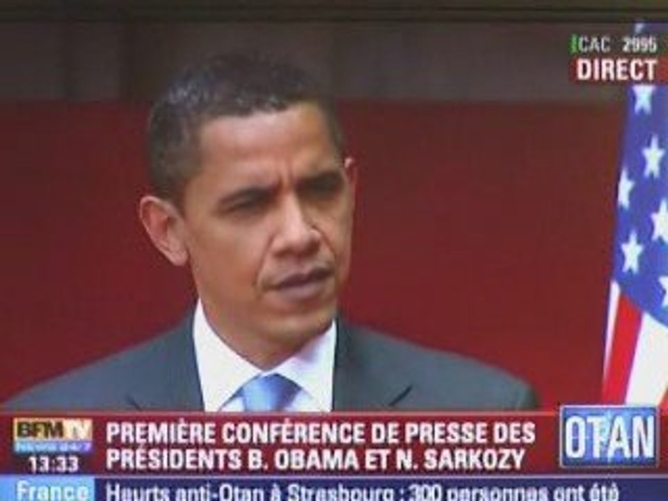 Conférence de presse Obama-Sarkozy  Part2