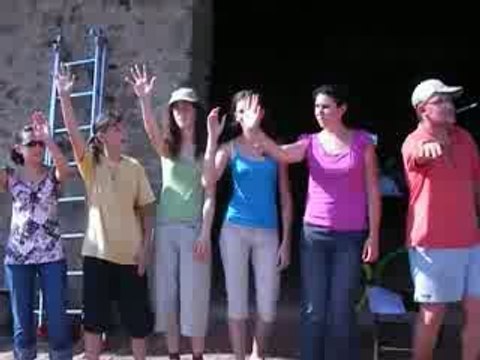 Camp Gospel 2008 danse animateurs