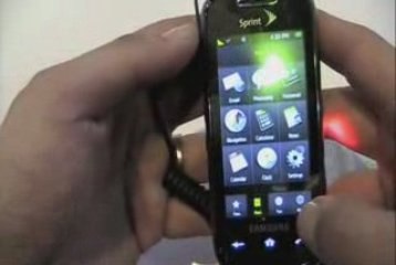 Samsung Instinct s30 (Sprint) Hands-On