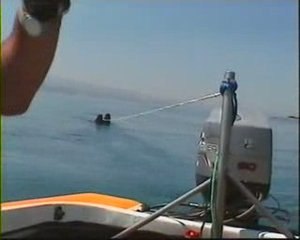 Roger en Grèce (Ski Nautique)