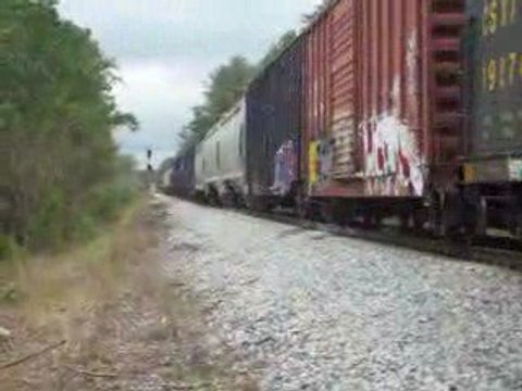 Csx freight 5255 leaving acworth