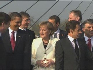 Nato leaders pose for photograph ahead of summit
