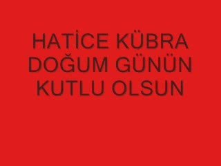 Doğum günü videosu