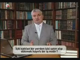 İçkileri satın alıp döksek