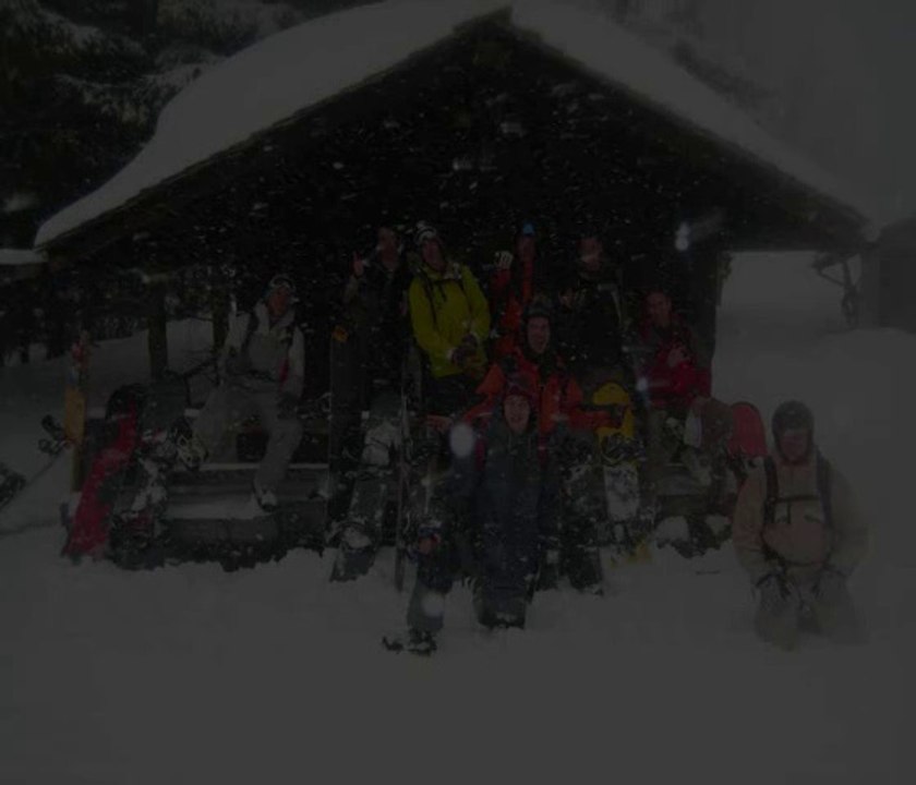 UCPA 2009 Argentiere - Snowboard hors piste freeride