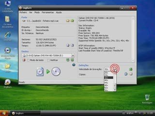 Guia tutorial - Imgburn - gravar áudio cd