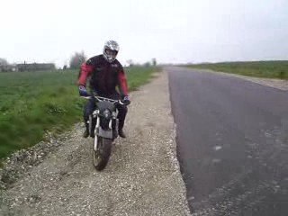 début des burn en rond cbr