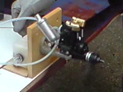 Rodage du Moteur Saïto 56 FA 4 temps d'Arnaud