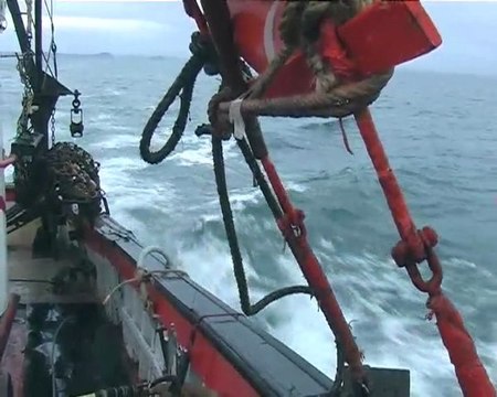 Pêche à la coquille Saint Jacques baie de Saint Brieuc