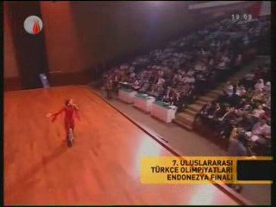 7. Türkçe Olimpiyatları Endonezya Elemeleri Şarkı Birincisi