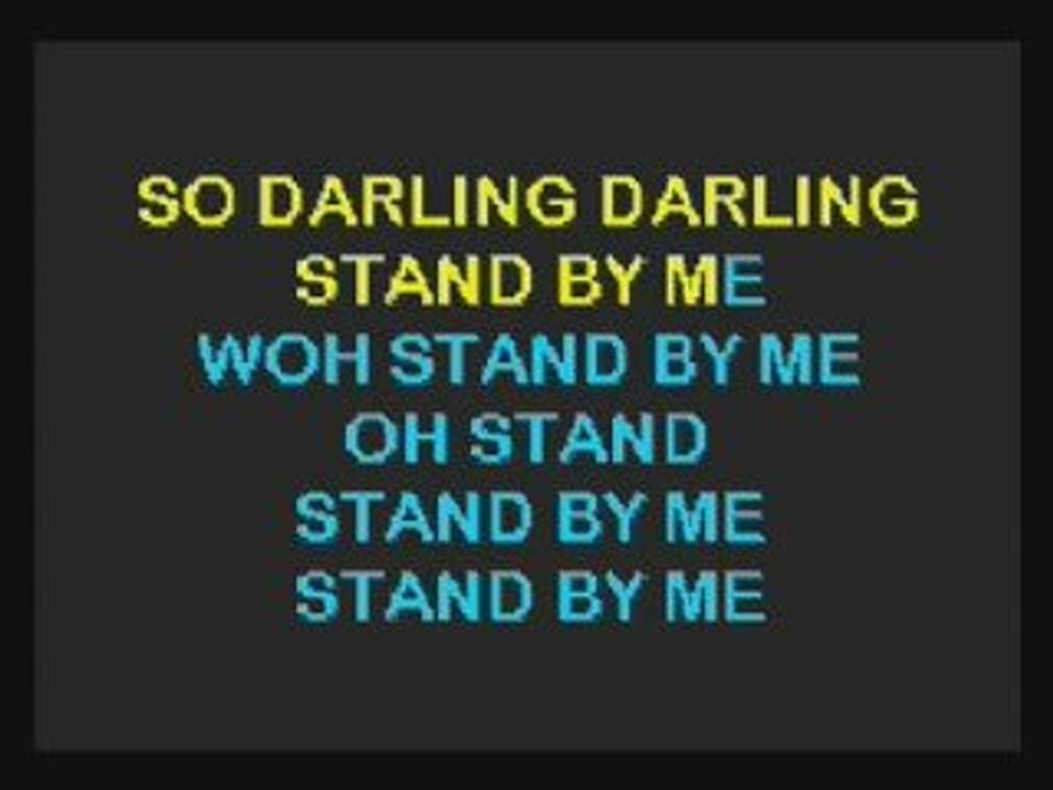 Karaokecrime: Lauper - MGMT Kids - Stand by me