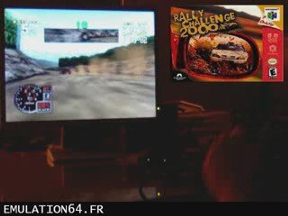 Rally Challenge 2000 (Volant + Emulateur) (N64)