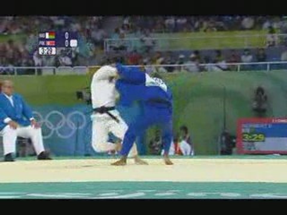 Beijing 2008 -60 Kim Kyong Jin vs Elie Norbert