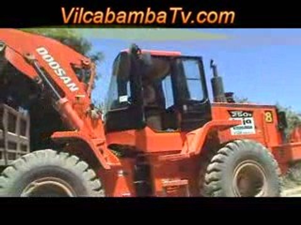 Landslide on road to Loja