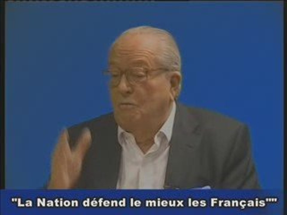 FN - Le Pen - JB 141 - Interview du 03/04/2009