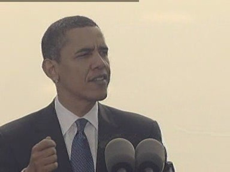 Barack Obama talks about the nuclear threat of Iran